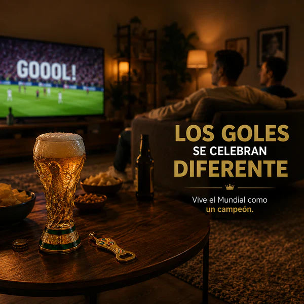 GOLCUP™ | La copa para brindar cada partido