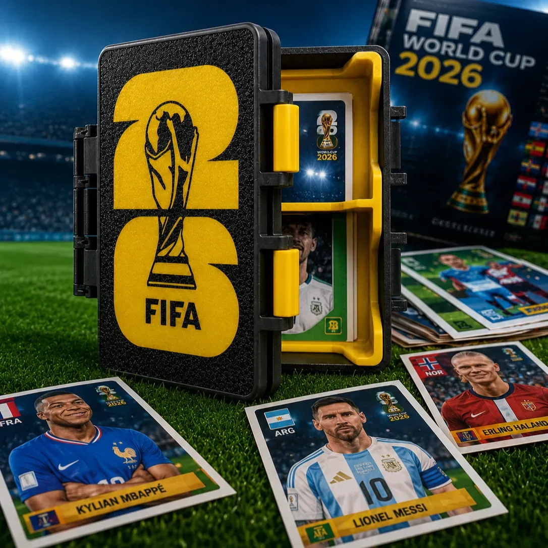 Caja con 100 Sobres Panini — FIFA World Cup 2026